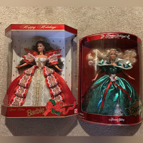 Mattel Barbie Holiday Edition Fashion Dolls New In Box Lot - Picture 1 of 3